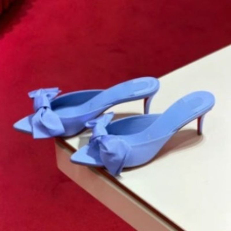 Summer Clothing Stores - Women Fashion Slide Sandals Sexy Stiletto