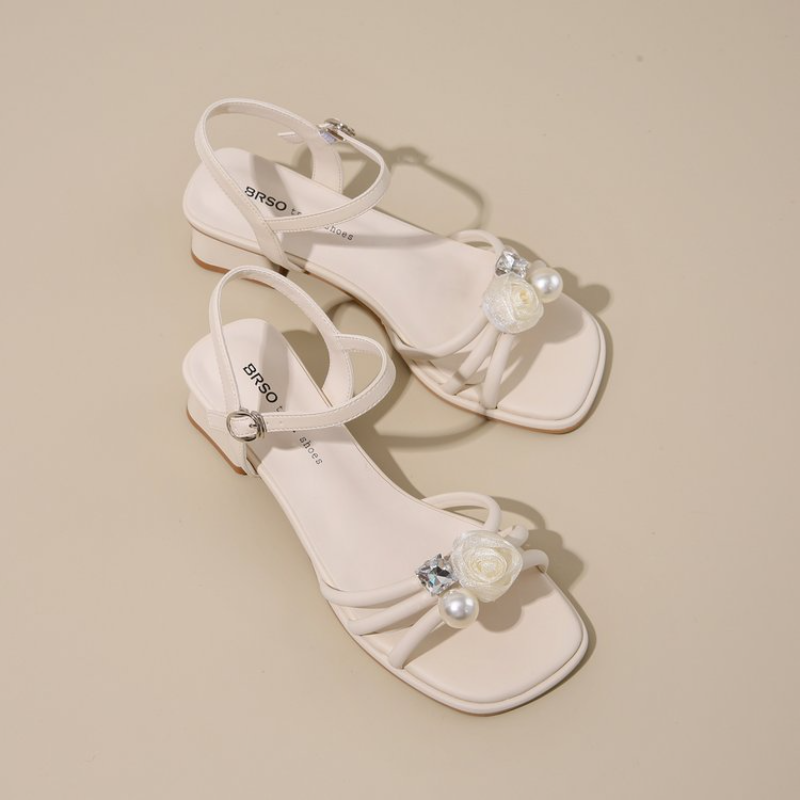Women Square Open Toe Rhinesto - огляд і ціна Summer Clothing Stores