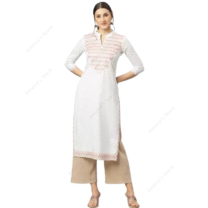 Kurta Women's Indian Rayon Kur - огляд і ціна Summer Clothing Pakistan
