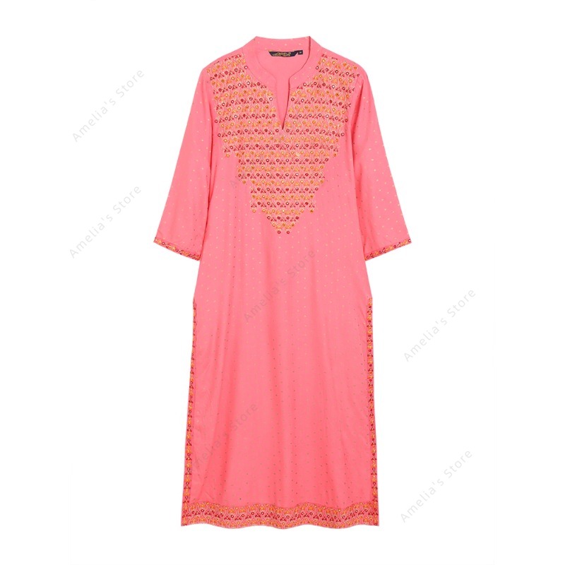 Kurta Women's Indian Rayon Kur - огляд і ціна Summer Clothing Pakistan