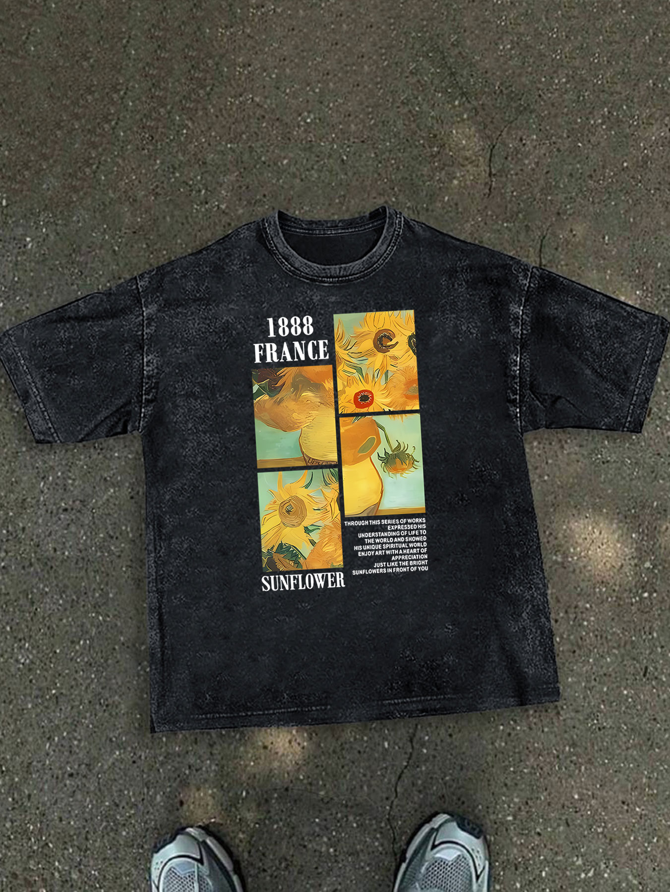 Washed Vintage t-shirts for Wo - огляд і ціна Summer Clothing Drawing