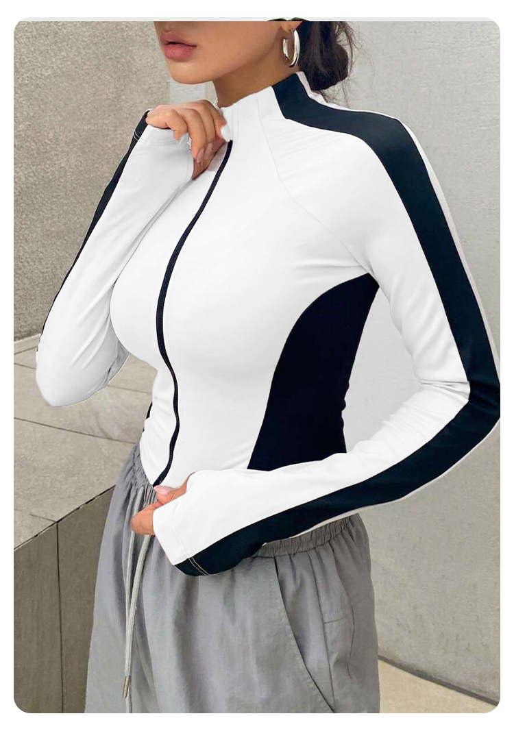 Yoga Clothes Stand Up Collar J - огляд і ціна Summer Clothing Stores