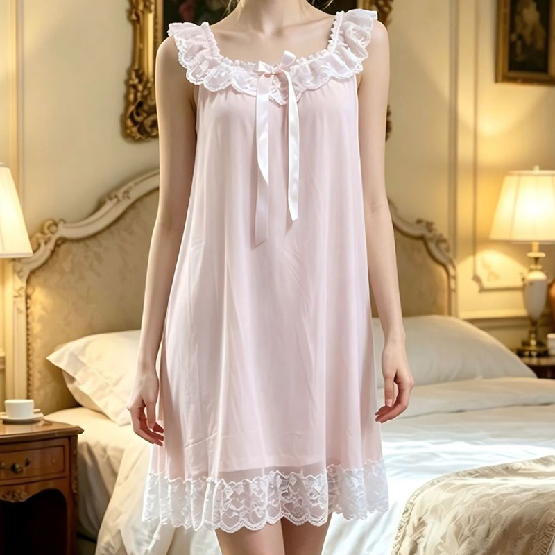 Women Sleeping Gown Sleeveless - огляд і ціна Summer Clothing Stores