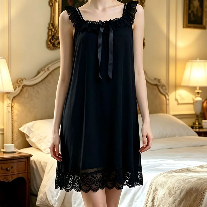 Women Sleeping Gown Sleeveless - огляд і ціна Summer Clothing Stores