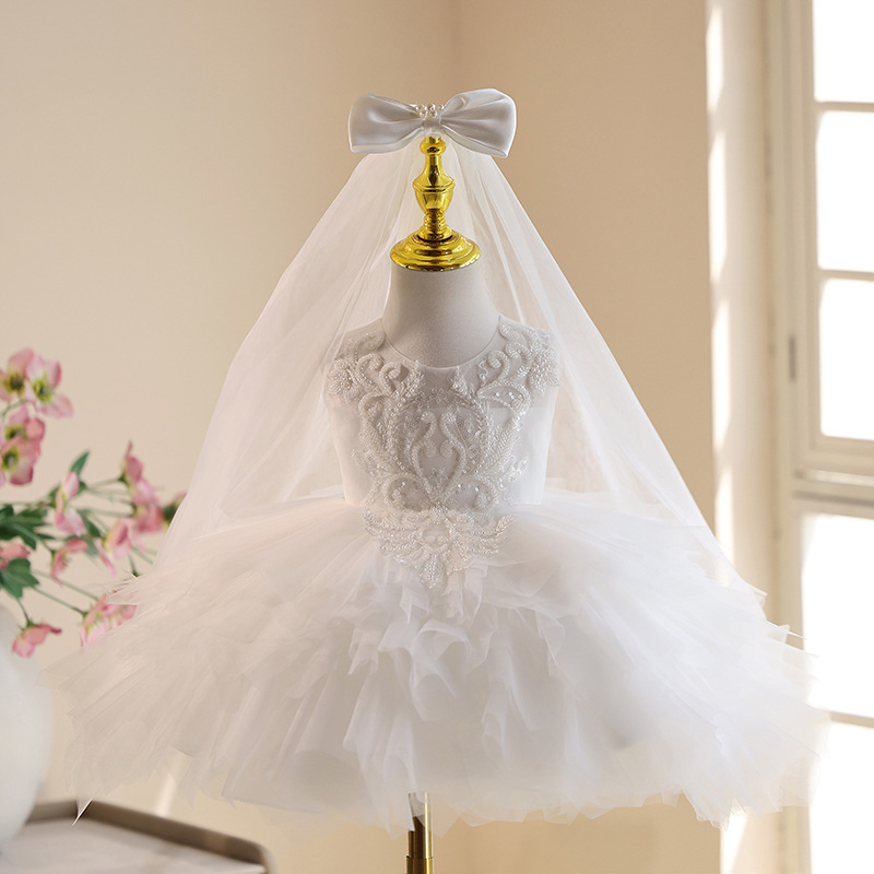 White Baby Girl 1st Birthday D - огляд і ціна Summer Clothing Baby Girl