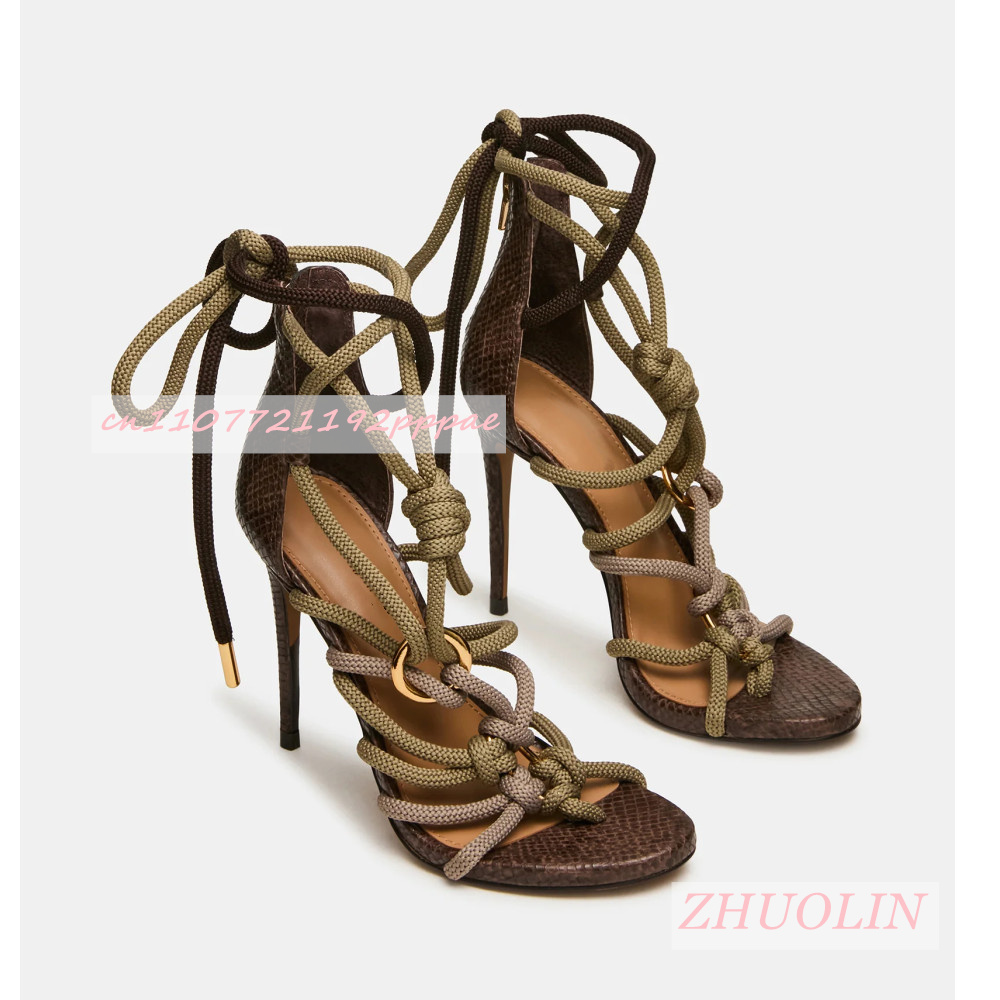 Retro Snakeskin Thick Rope Cri - огляд і ціна Summer Clothing Stores