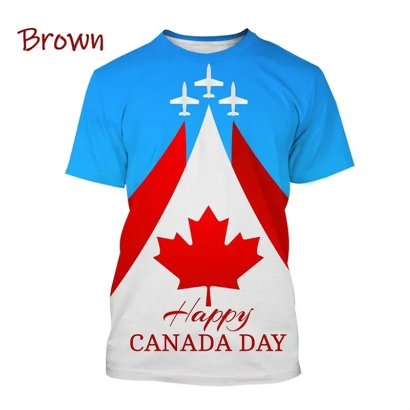 I Love Canada Flag Graphic T S - огляд і ціна Summer Clothing Women Canada